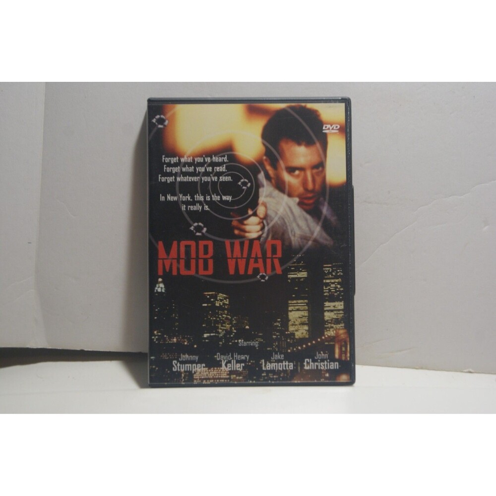 Mob War DVD Gangster View of How it is Drama Starry Johnny Stumpher 1989